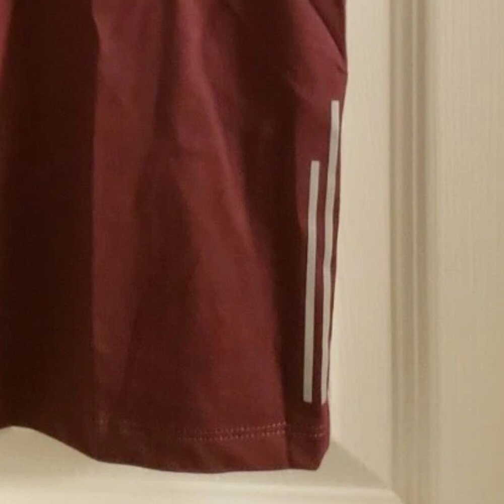 Kenneth Cole Active Men Core Collection T-shirt Short Sleeve Crew Burgundy Large - Picture 4 of 6